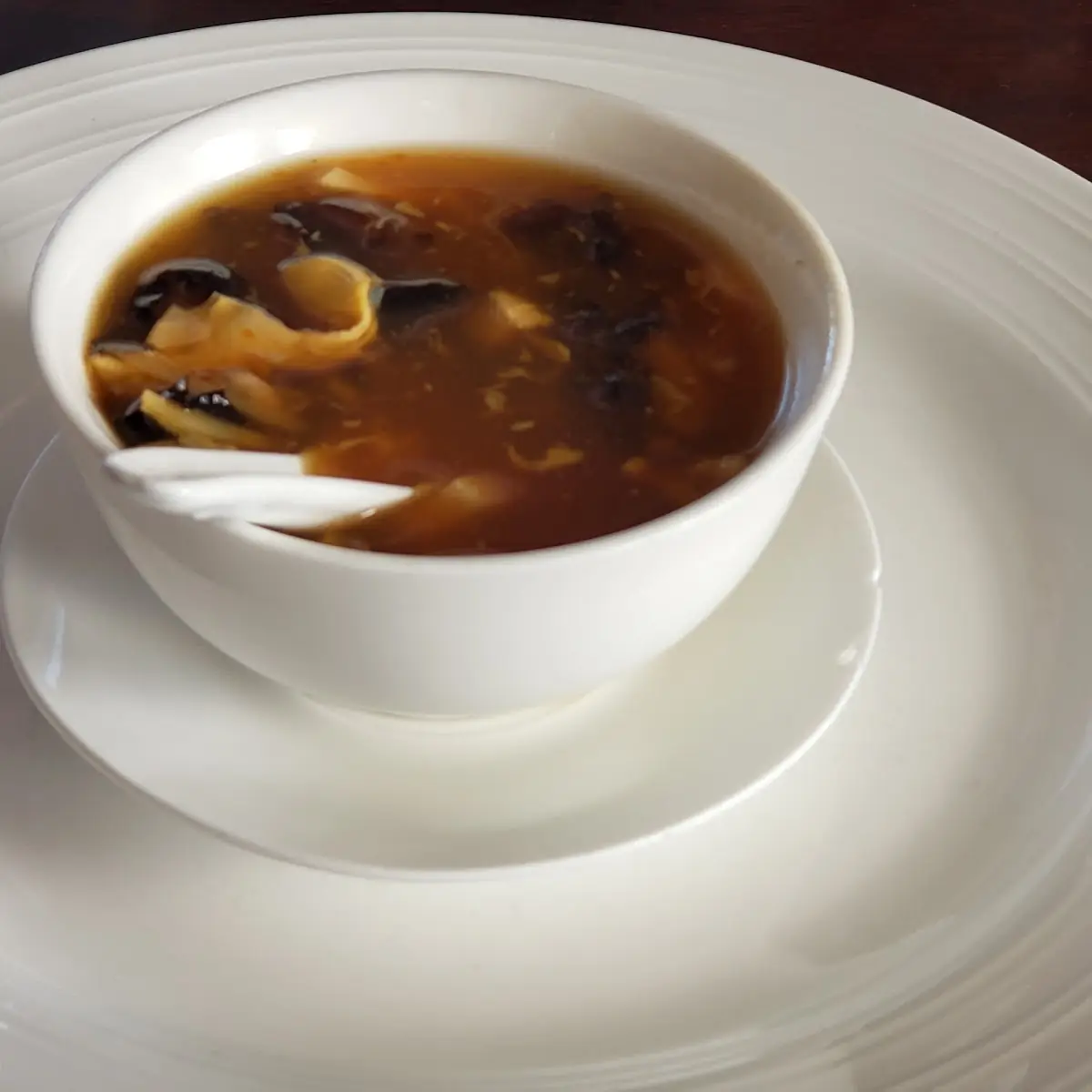 hot & sour soup 酸辣湯